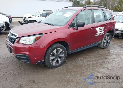 2017 Subaru Forester 2.5I z USA, uszkodzony, nr VIN JF2SJABC3HH541433